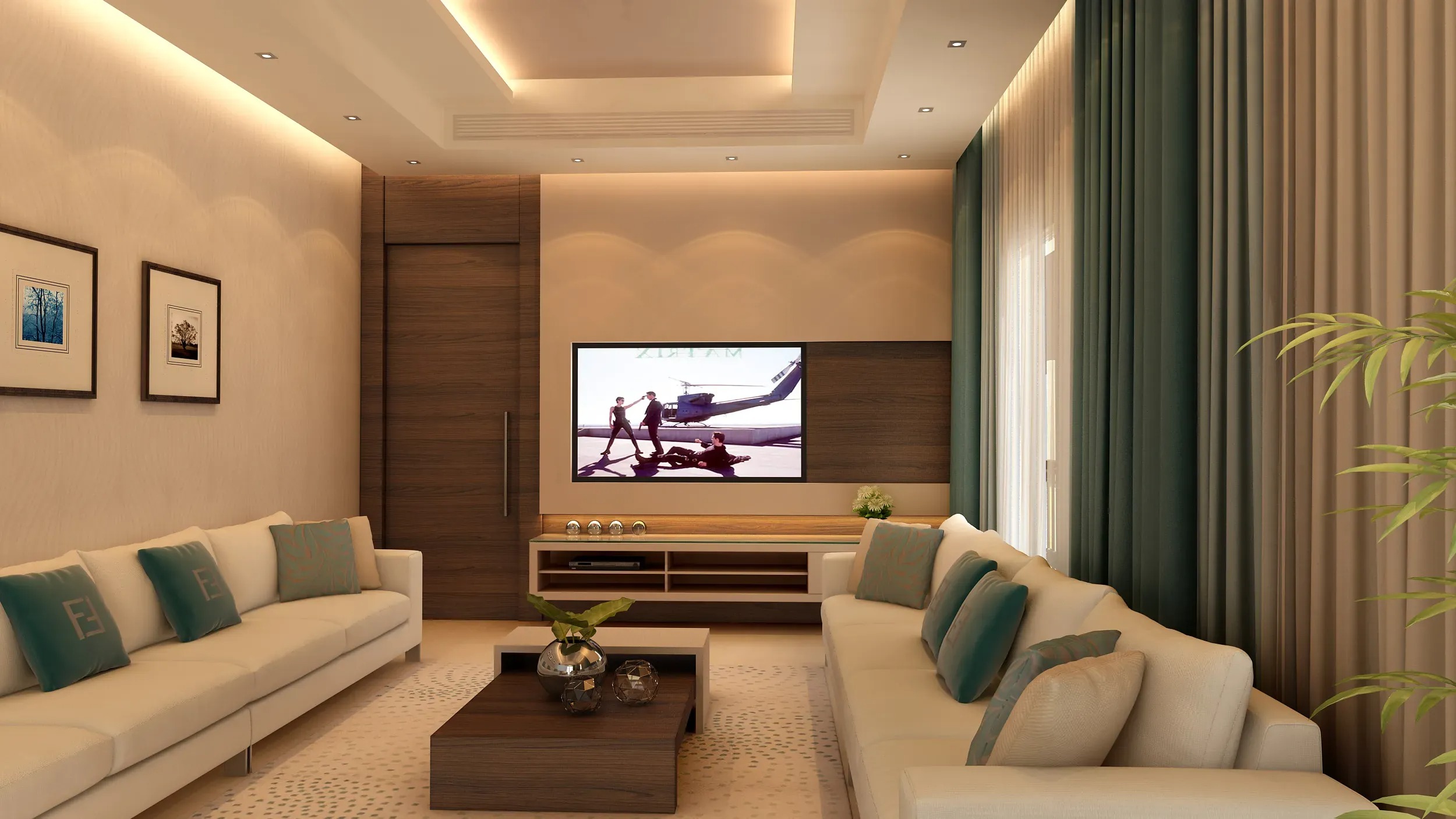 Traditional Majlis interior by ART NOVO